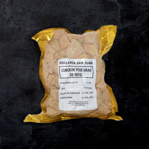 Cubos de Foie Gras