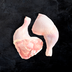 Pierna con muslo de pollo